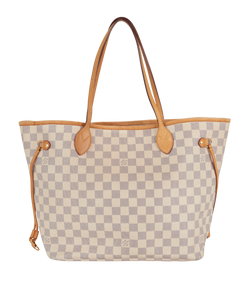 Neverfull MM, Canvas, Damier Azur, SP0180 (2010), 2*